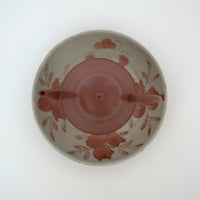 赤絵福寿三多文皿⑦