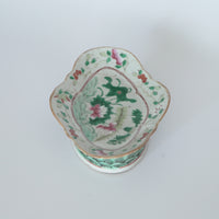 粉彩高台皿⑩