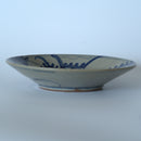 青花双魚花文皿大①