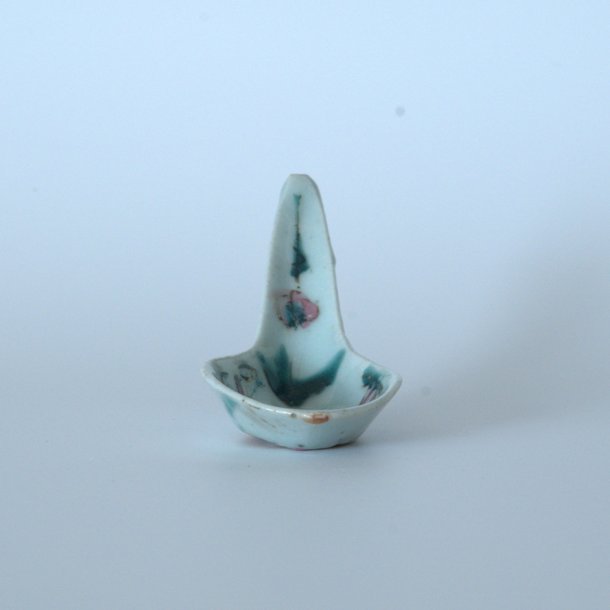 粉彩四季花文レンゲ②