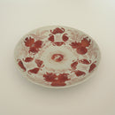 赤絵福寿三多文皿大②