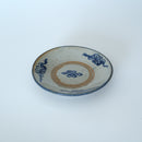 青花中国結文小皿①