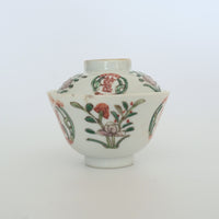 粉彩双喜花文蓋碗③