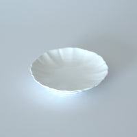 甜白稜花茶托3枚セット