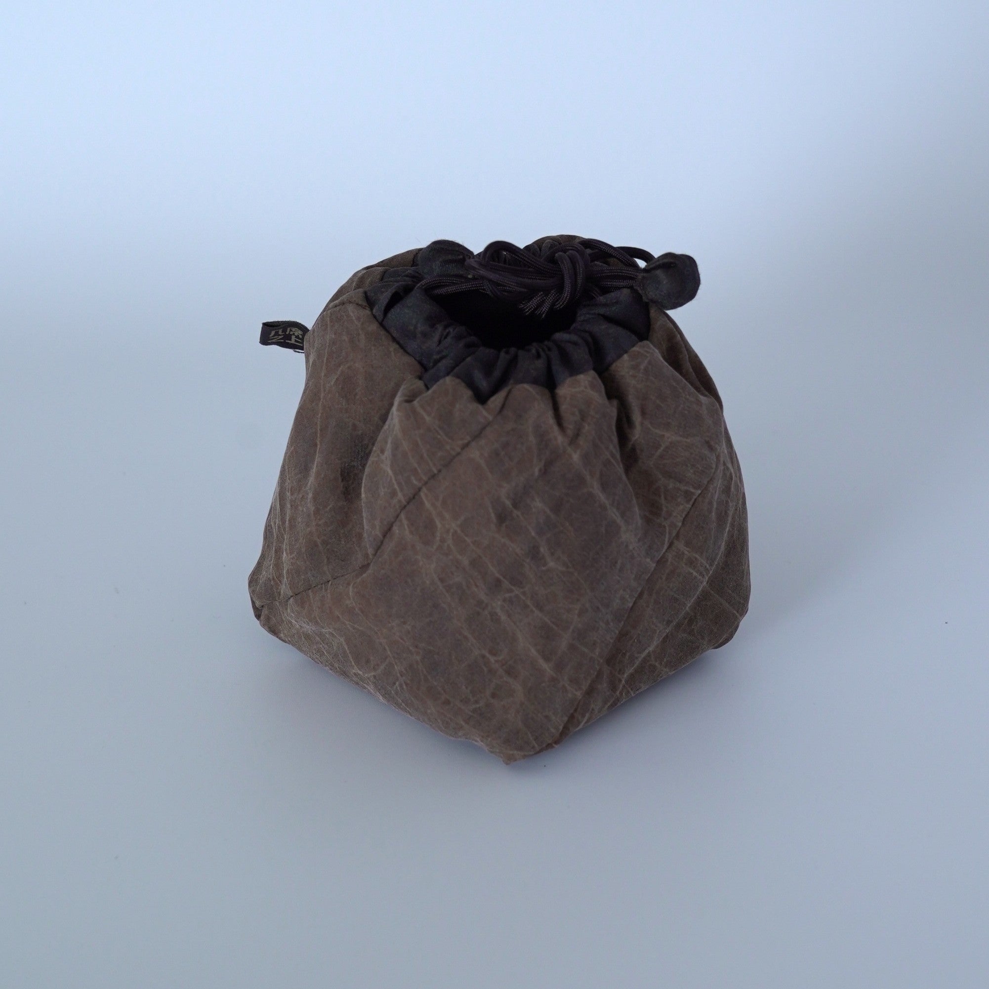 絹製香雲紗茶器包大