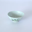 粉彩竹節文茶杯⑤