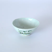 粉彩竹節文茶杯⑤