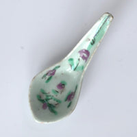 粉彩四季花文レンゲ③