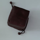 絹製紅雲紗茶器包中