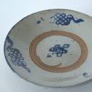 青花中国結文小皿③