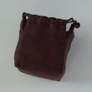 絹製紅雲紗茶器包大