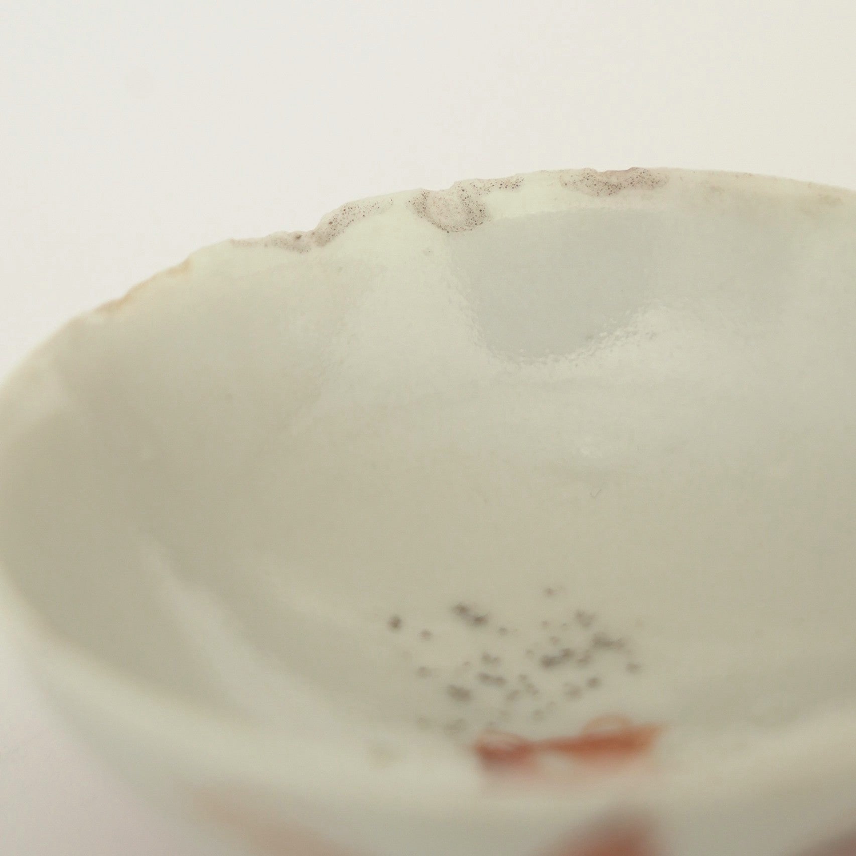 赤絵福寿三多文茶杯⑦