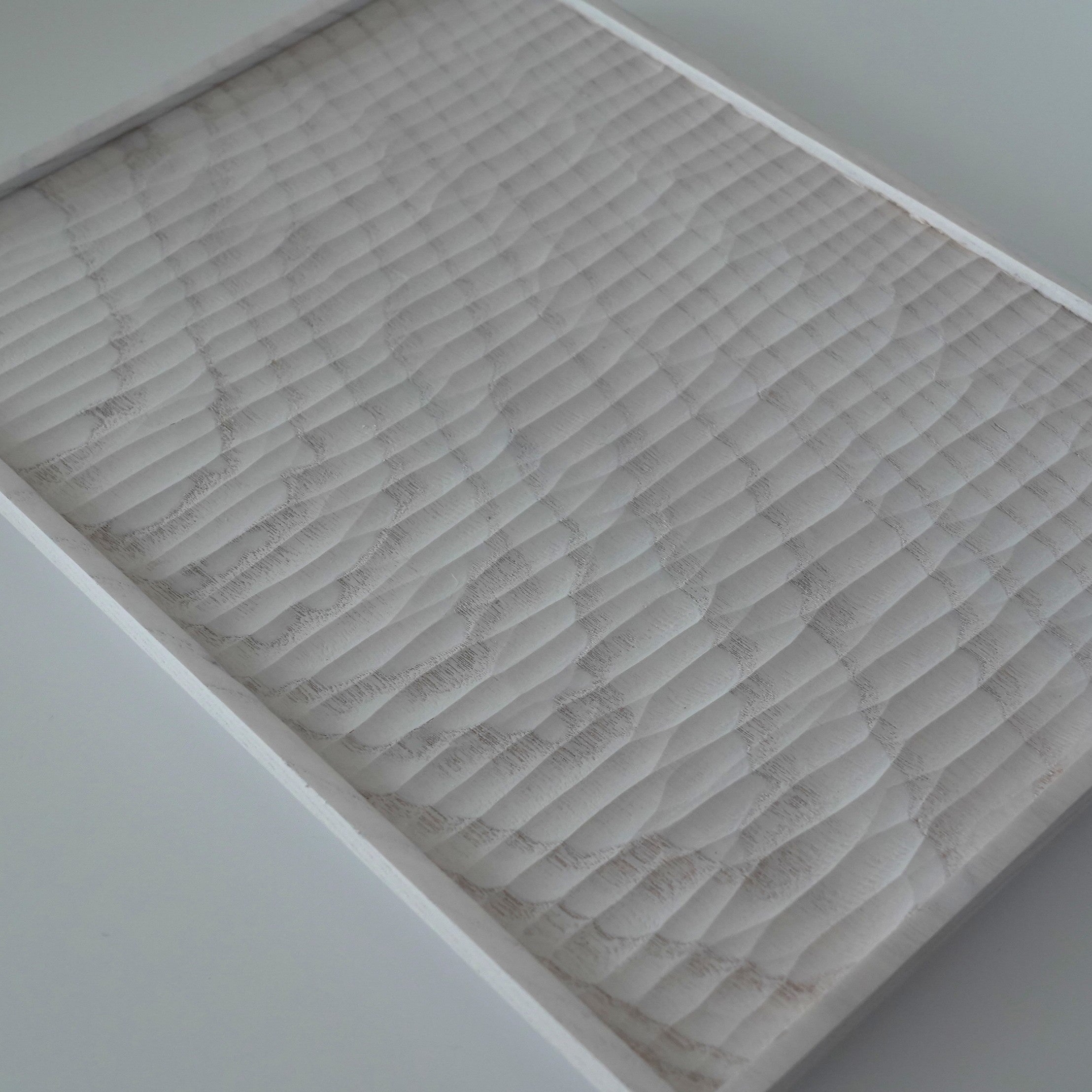 木製長方盆　トネリコ