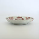 赤絵福寿三多文皿⑫