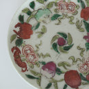 粉彩七宝三多文皿 ②