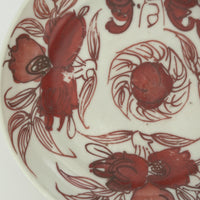 赤絵福寿三多文皿⑪