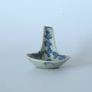 青花絡枝蓮文レンゲ①