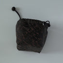 絹製香雲紗茶器包中