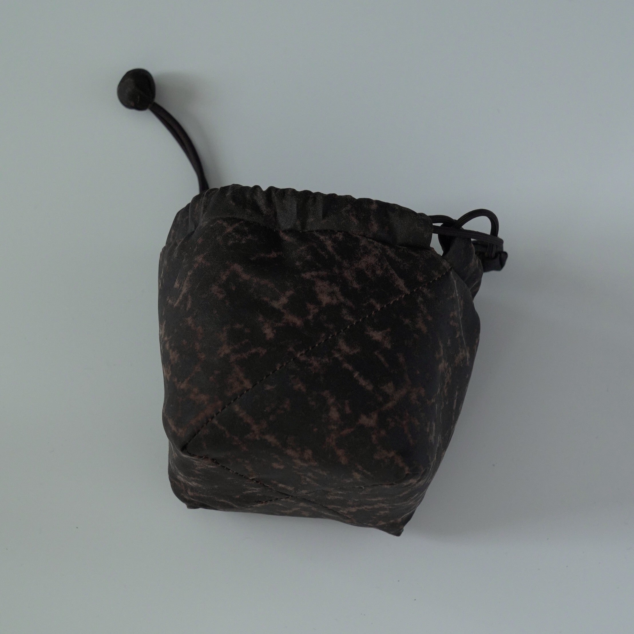 絹製香雲紗茶器包中