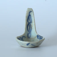 青花絡枝蓮文レンゲ②