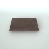 木製正方壺承　クルミ