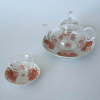 赤絵双寿三多文豆皿③