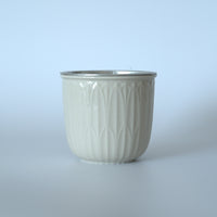 錫蓋草木灰釉建水