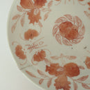 赤絵福寿三多文皿中③