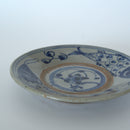 青花双魚花文皿③