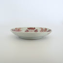 赤絵福寿三多文皿⑬