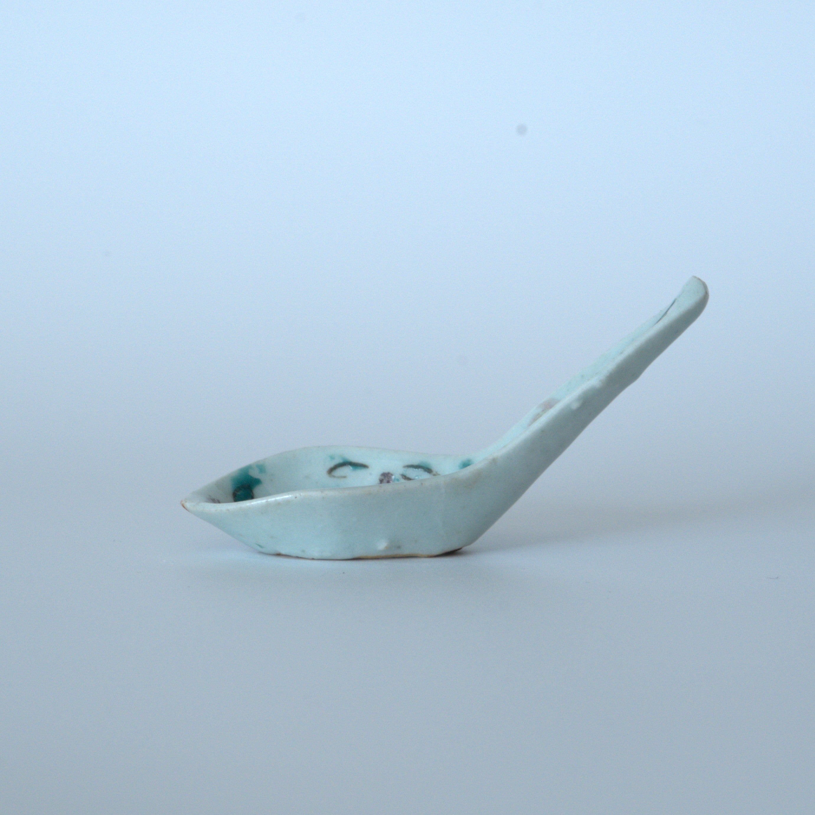 粉彩四季花文レンゲ②