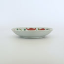 粉彩七宝三多文皿 ④