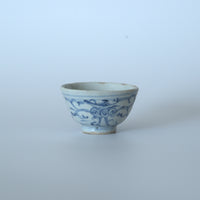 青花双喜文茶杯①