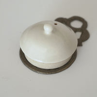 銅製寿字茶枕④