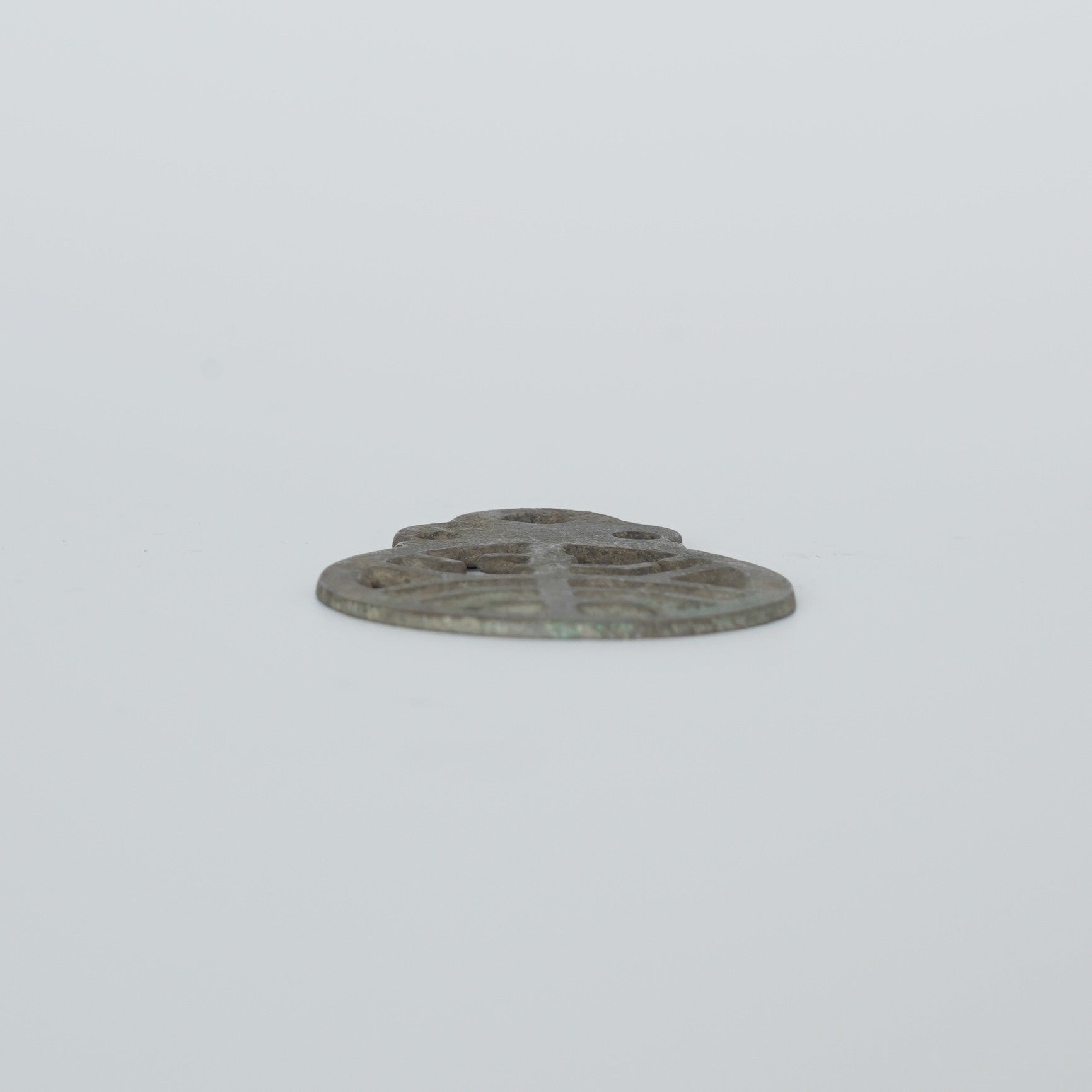 銅製寿字茶枕⑦