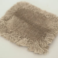 綿製草木染茶托小