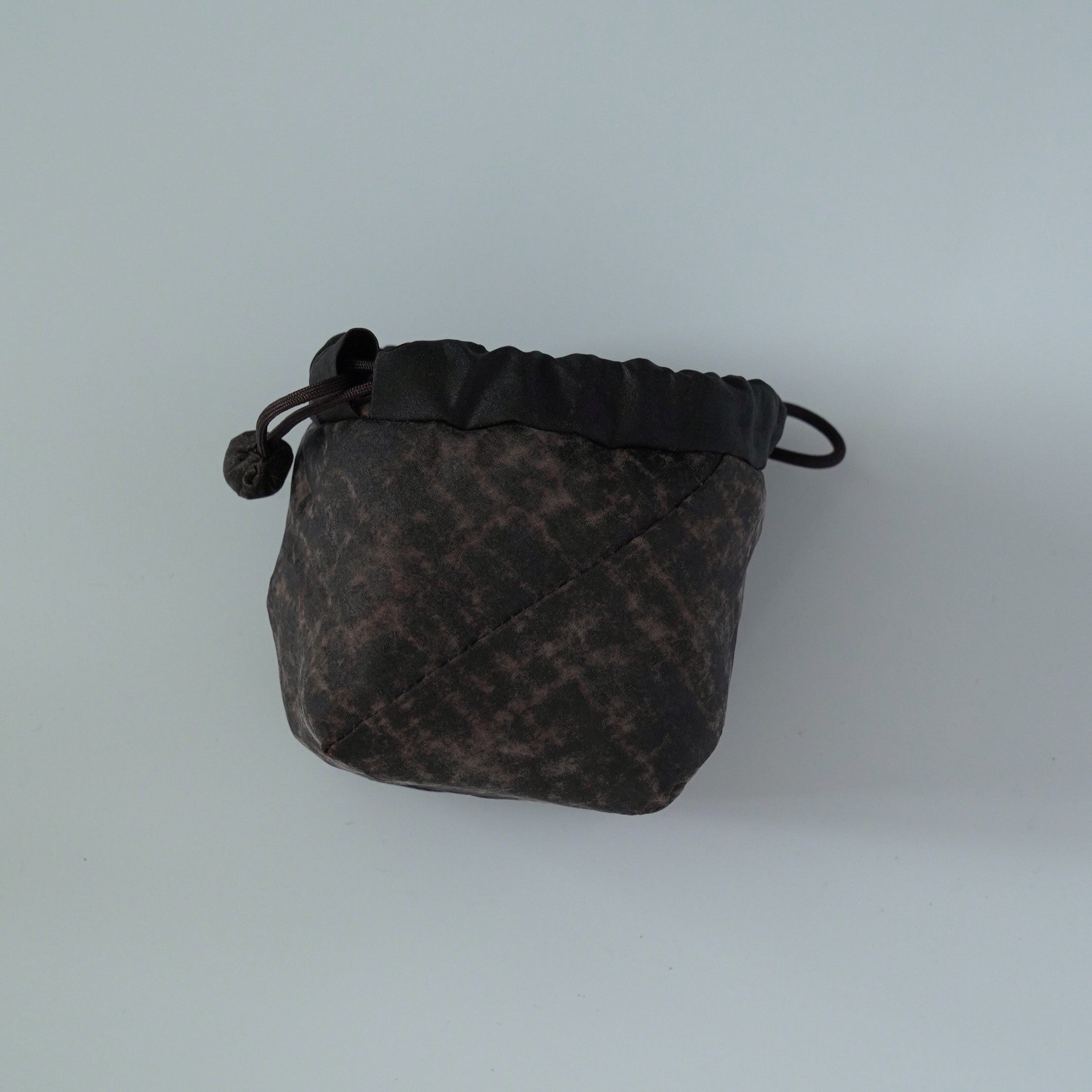 絹製香雲紗茶器包小