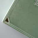 長方窯変茶盤③錆青磁色