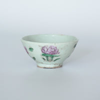 粉彩四季花文茶杯⑦
