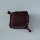 絹製紅雲紗茶器包小