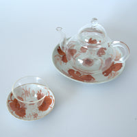 赤絵双寿三多文豆皿④