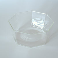 ガラス製八角建水