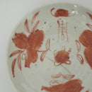 赤絵福寿三多文皿⑥