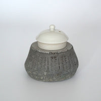 磚製麻鼓蓋置②大