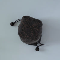 絹製香雲紗茶器包小