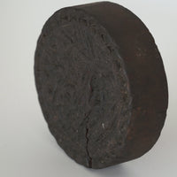 老木彫月宮玉兎文蓋置②