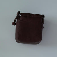 絹製紅雲紗茶器包中