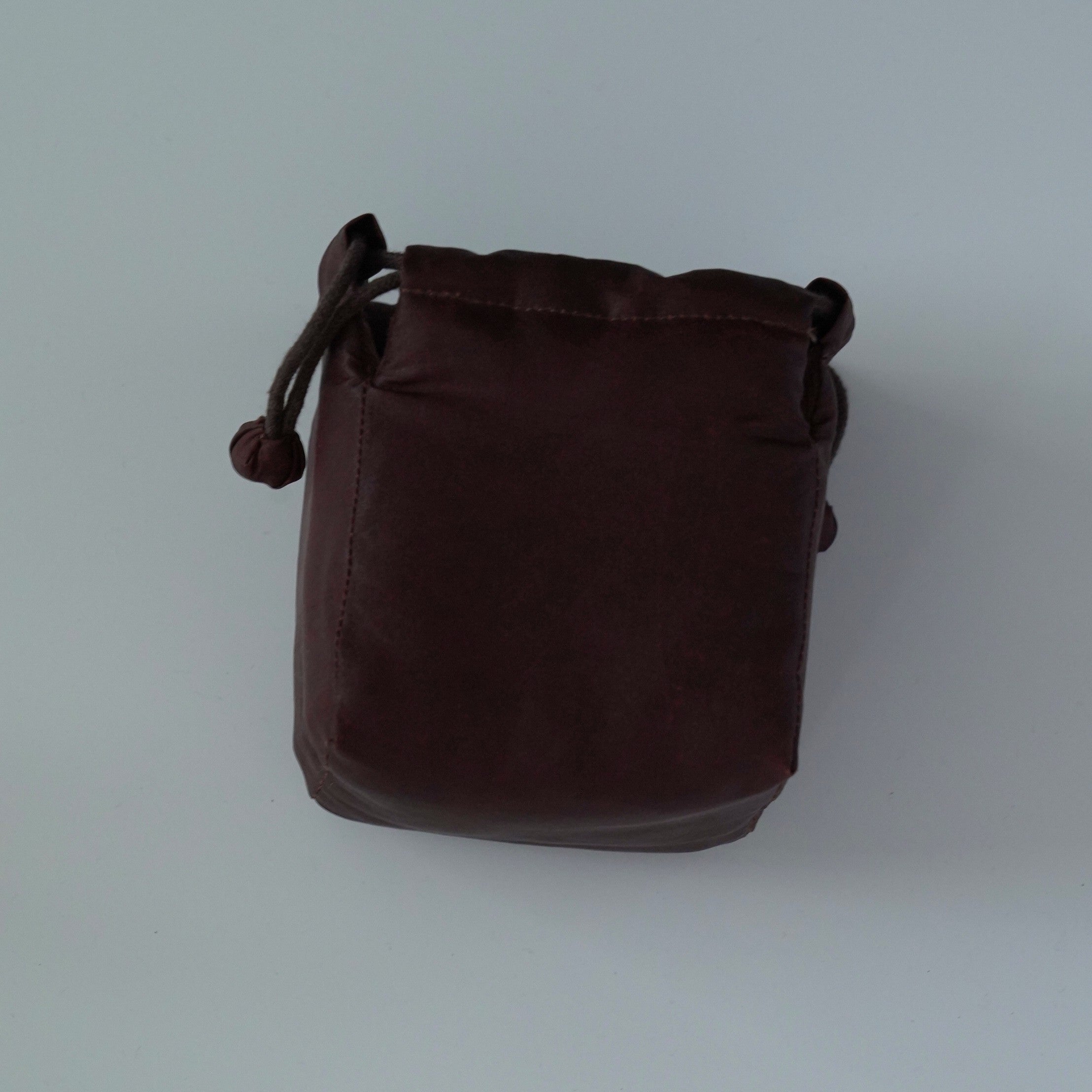 絹製紅雲紗茶器包中