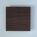 木製正方壺承　クルミ