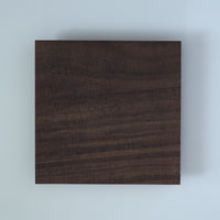 木製正方壺承　クルミ